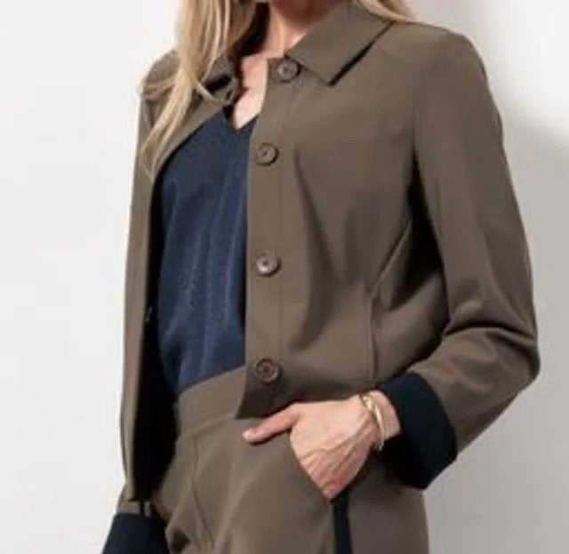 Studio Anneloes Hilly bonded jasje new army travelstof XL, Maat 46/48 (XL) of groter, Ophalen of Verzenden, Zo goed als nieuw