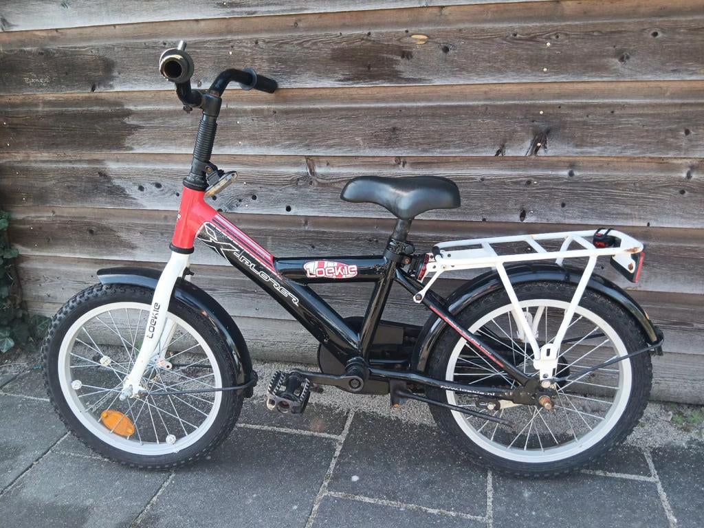 Jongensfiets Loekie gebruikt, Fietsen en Brommers, Fietsen | Jongens, Ophalen, Gebruikt, 16 inch, Loekie