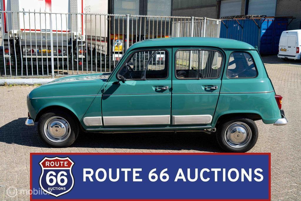 Renault 4 TL | 1980 | Route 66 Auctions, Auto's, Oldtimers, Overige carrosserieën, Renault, Zwart, Bedrijf
