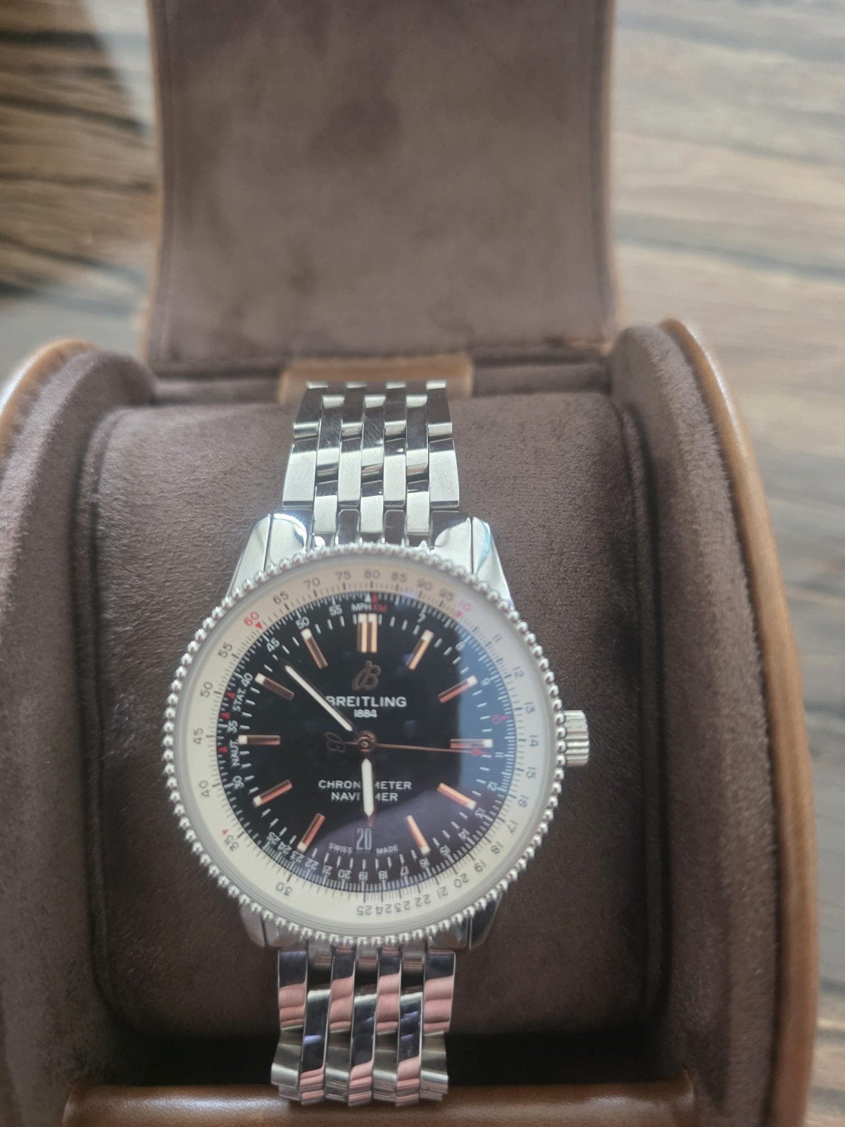 Breitling Heren Horloge, Staal, Staal, Breitling, Polshorloge