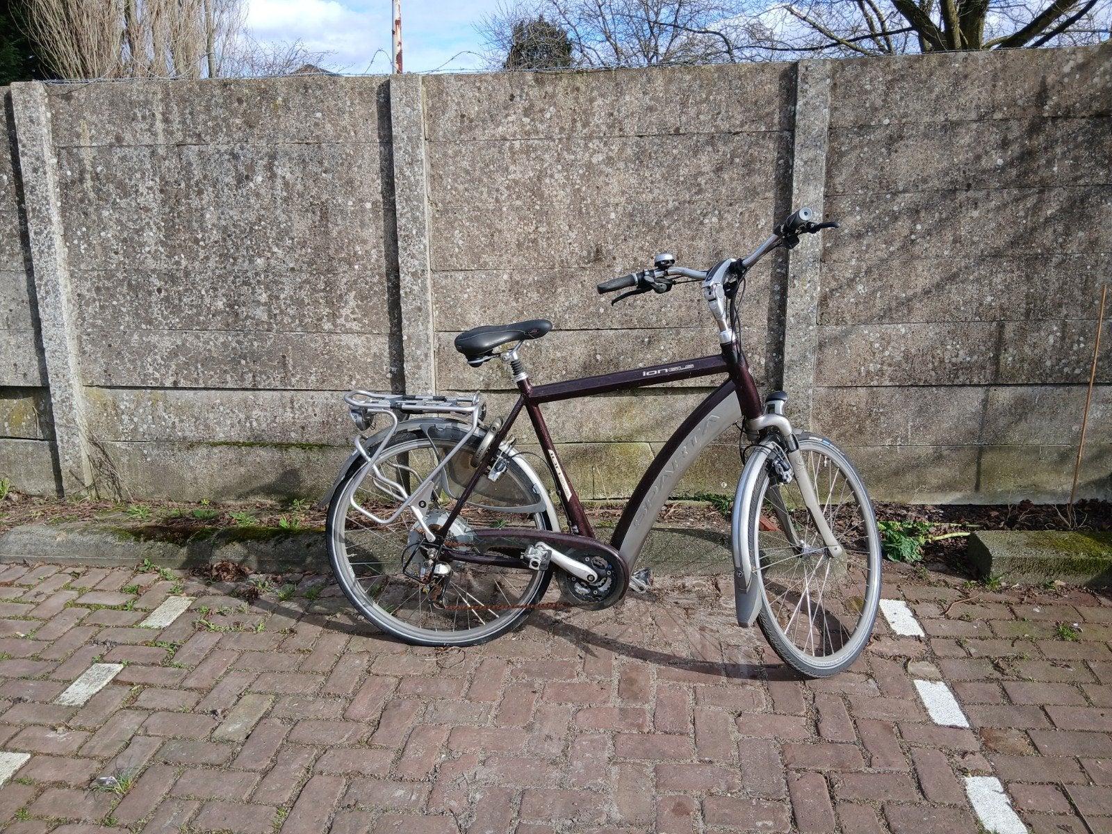 sparta herenfiets 61cm, Ophalen, Sparta, Gebruikt, Velgrem