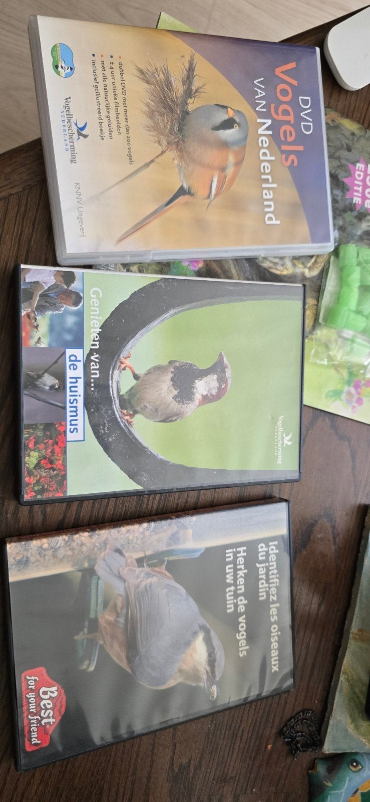 Vogels Natuur DVD's - Ontdek de Nederlandse vogelwereld, Gebruikt, Alle leeftijden, Inclusief doosje, Ophalen of Verzenden