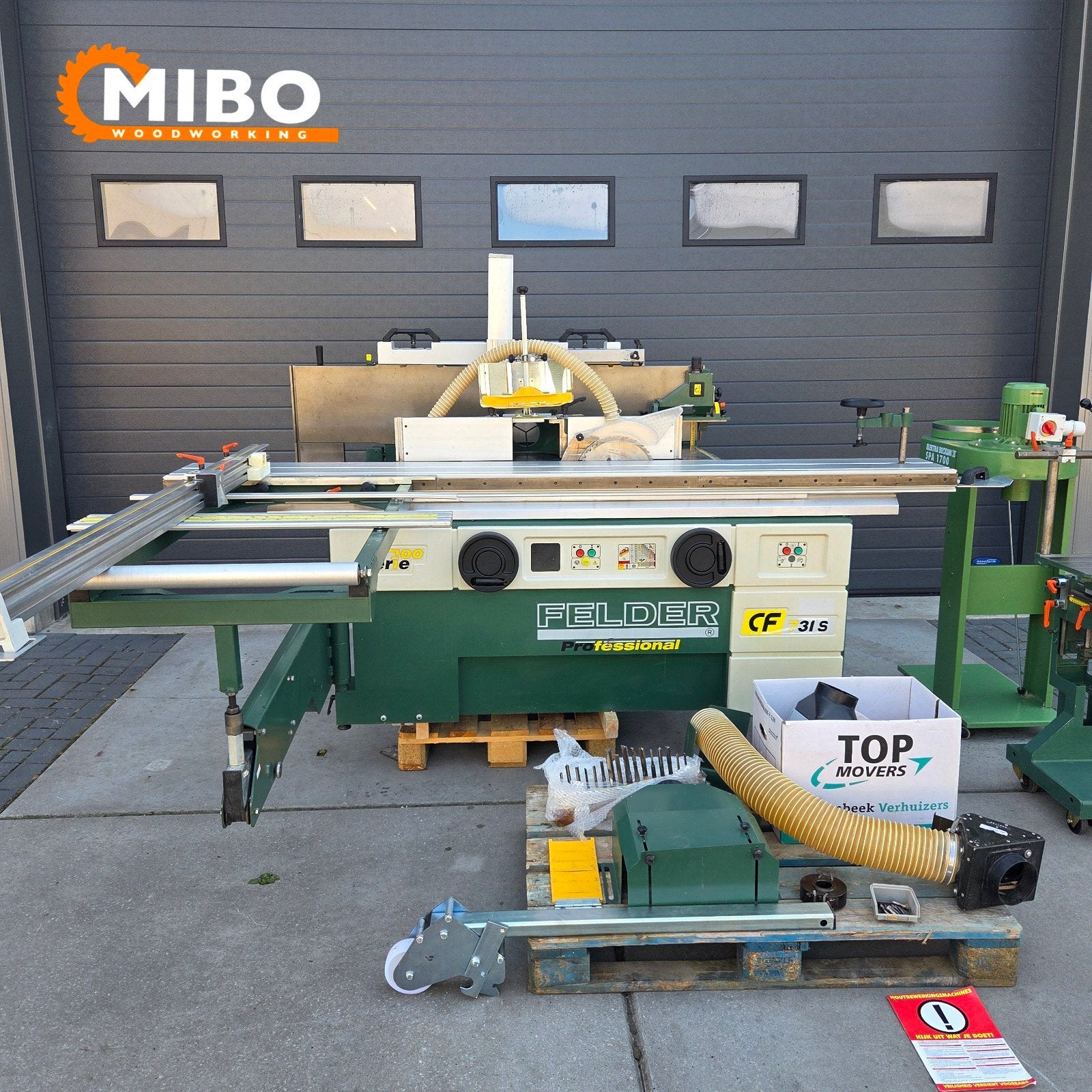 Felder combinatiemachine 5in1 cf731 helemaal compleet ****, 70 mm of meer, Overige typen, Ophalen of Verzenden, Zo goed als nieuw