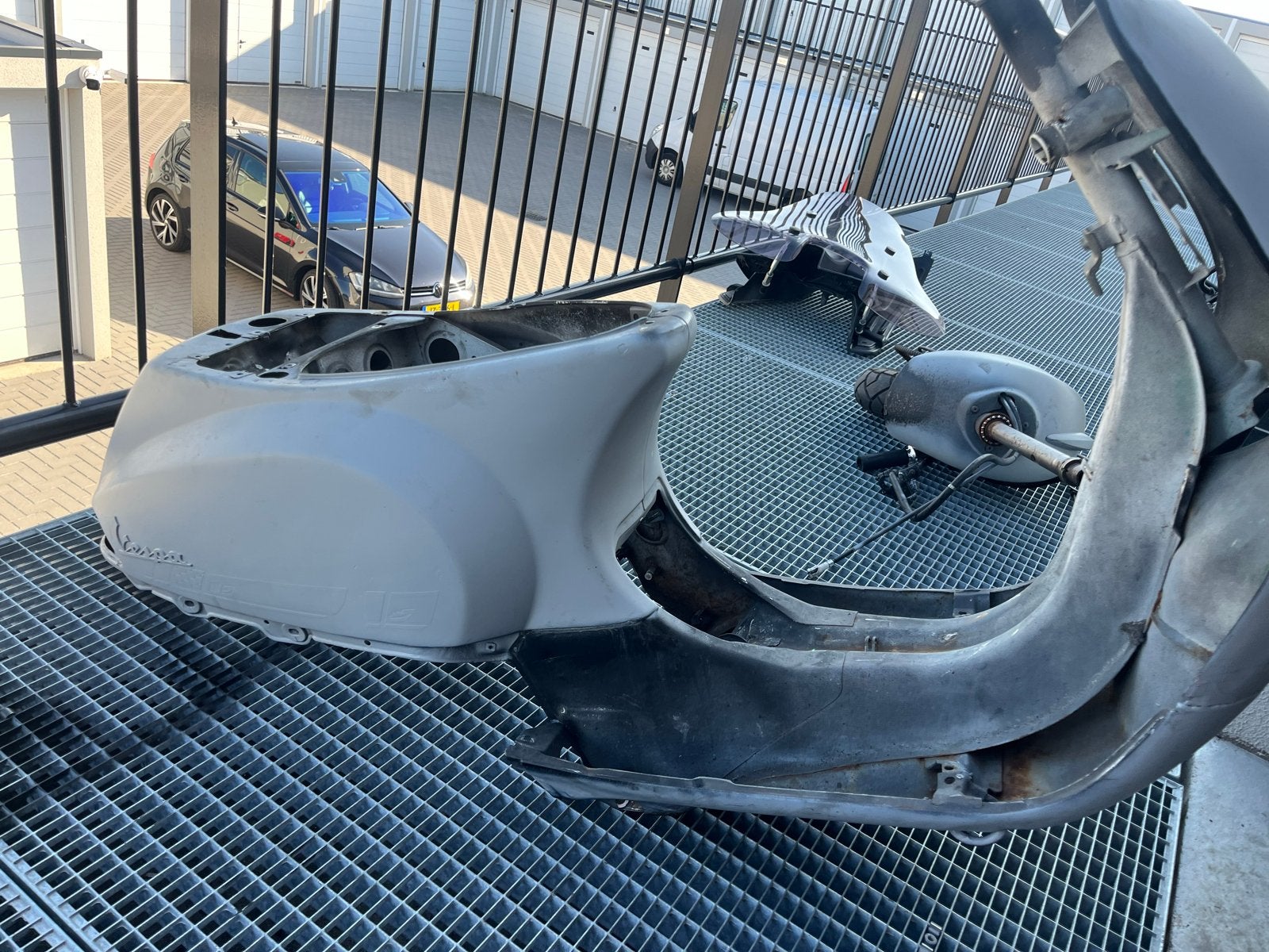 Vespa frame zonder nummers - Ideaal voor project of onderdel, Ophalen of Verzenden, Gebruikt, Frame, Vespa