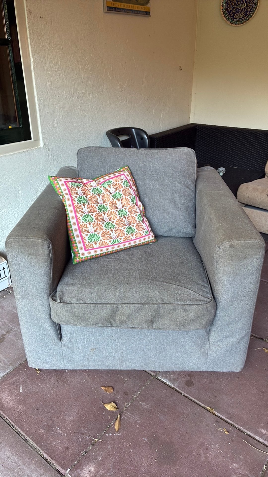 Heerlijke stevige fauteuil Linteloo, Huis en Inrichting, Ophalen, Gebruikt, 75 tot 100 cm