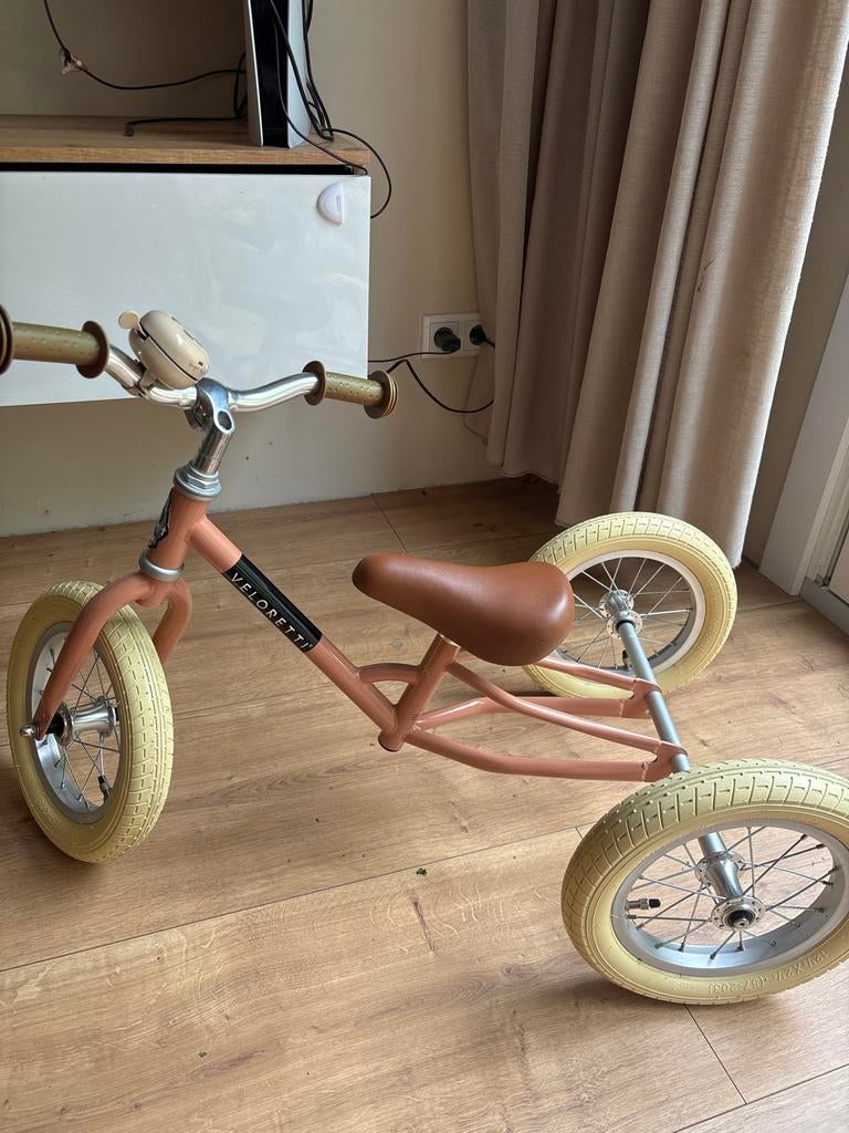Velosetti loopfiets/driewieler - Zo goed als nieuw, Kinderen en Baby's, Speelgoed | Buiten | Voertuigen en Loopfietsen, Ophalen