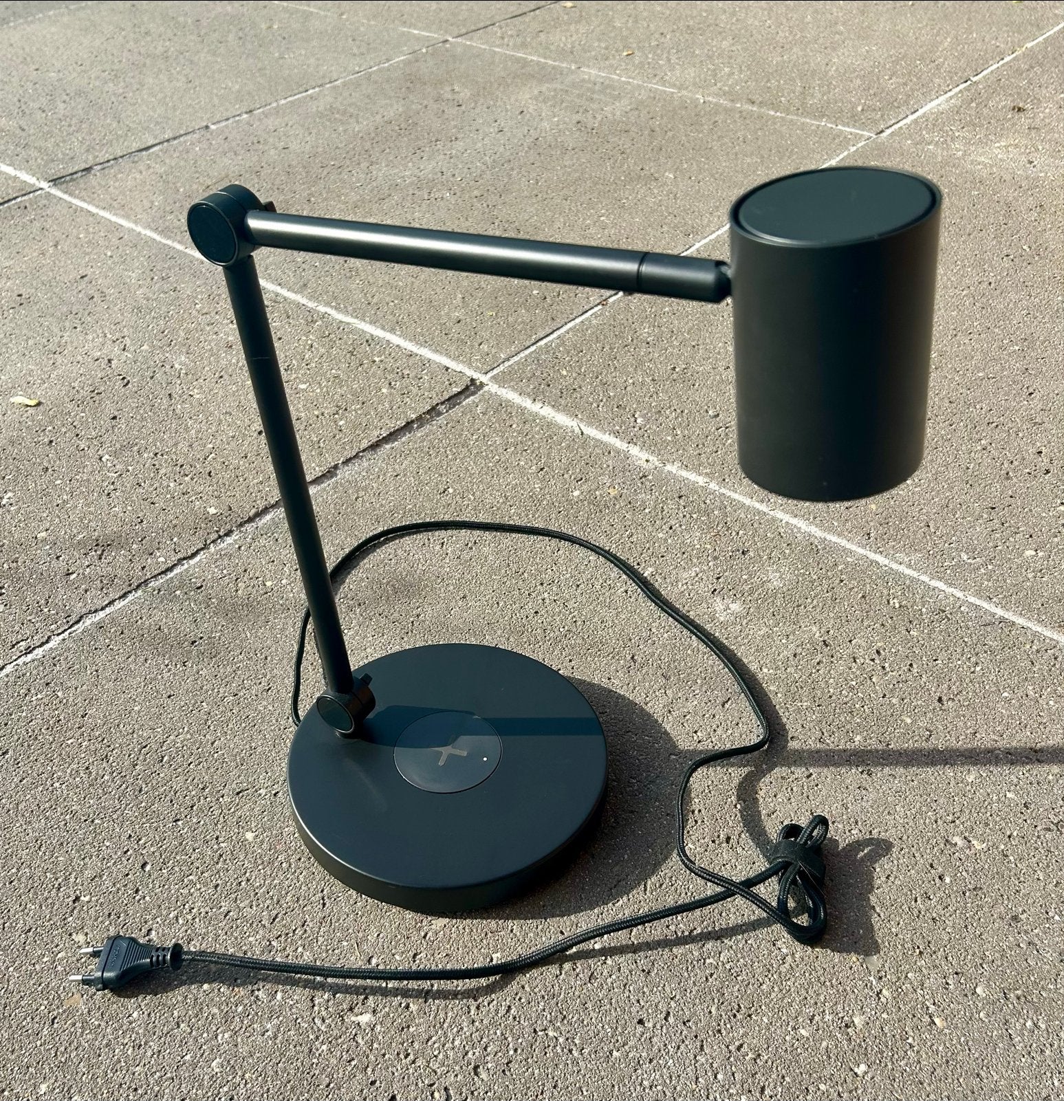 IKEA bureaulamp met QI lader en USB-C aansluiting, Ophalen of Verzenden, Gebruikt, Metaal