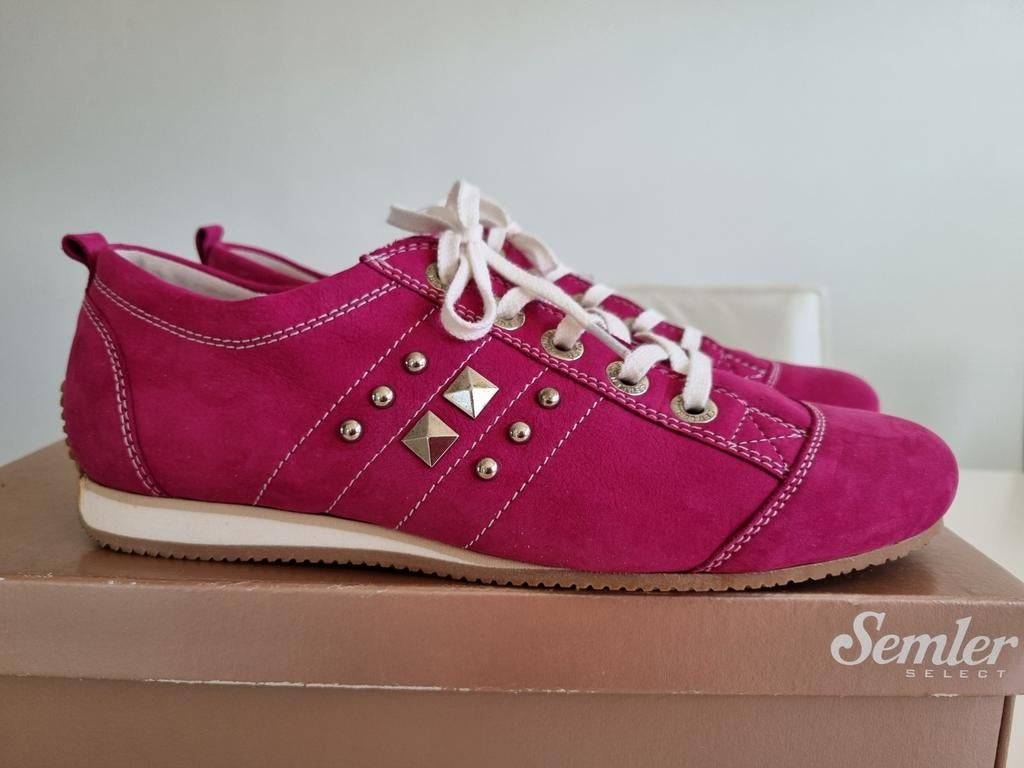Superleuke sneakers van Semler. Maat 37. Nieuw. Fuchsia., Nieuw, Ophalen of Verzenden, Sneakers of Gympen, Semler
