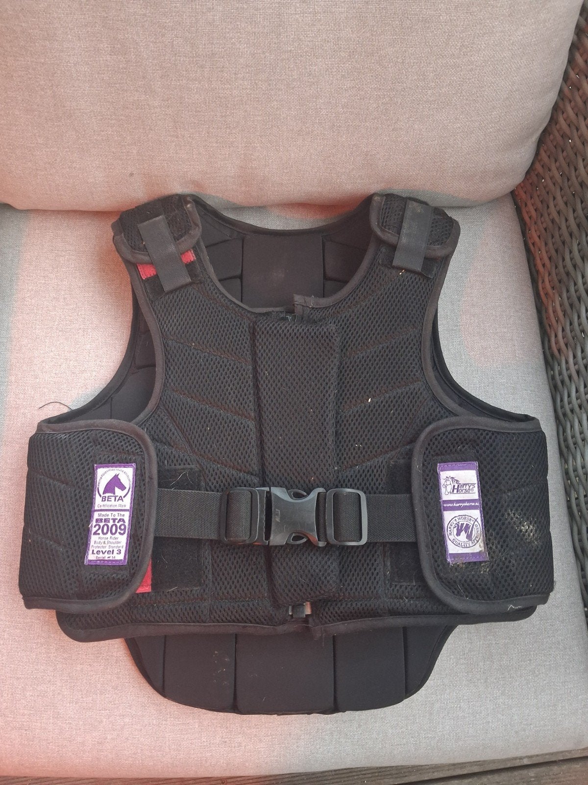 Bodyprotector in de maat C-XL, Ophalen of Verzenden, Gebruikt, Overige soorten, Bovenkleding