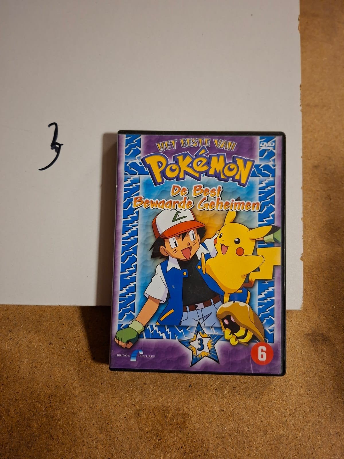 Het Beste van Pokémon: De Best Bewaarde Geheimen DVD, Gebruikt, Animatie, Tv-serie, Vanaf 6 jaar