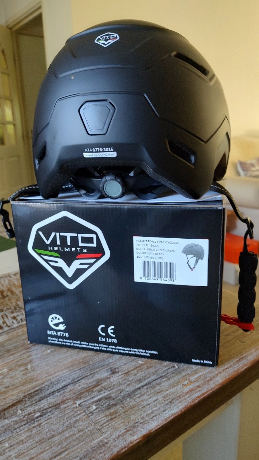 helm, Ophalen of Verzenden, Zo goed als nieuw, Extra large of groter, Vito Helmets