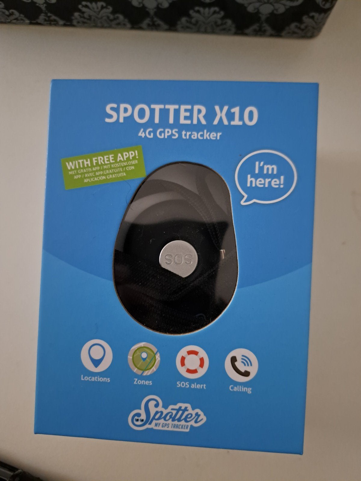 Spotter X10 4G GPS tracker, Ophalen of Verzenden, Nieuw, Overige typen, Universeel