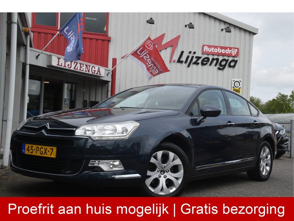 Citroën C5 1.6 THP Business Clima | Bluetooth | PDC | LMV |, Voorwielaandrijving, Euro 5, Gebruikt, Blauw