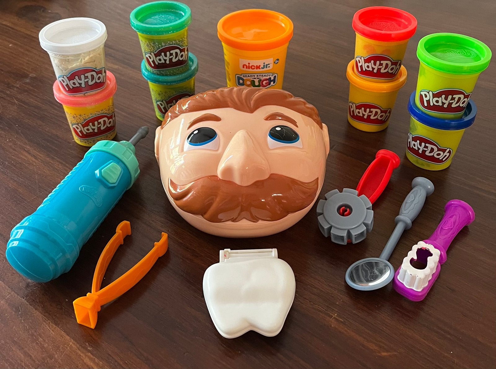 Play-Doh tandarts speelset, Ophalen, Gebruikt, Knutselen