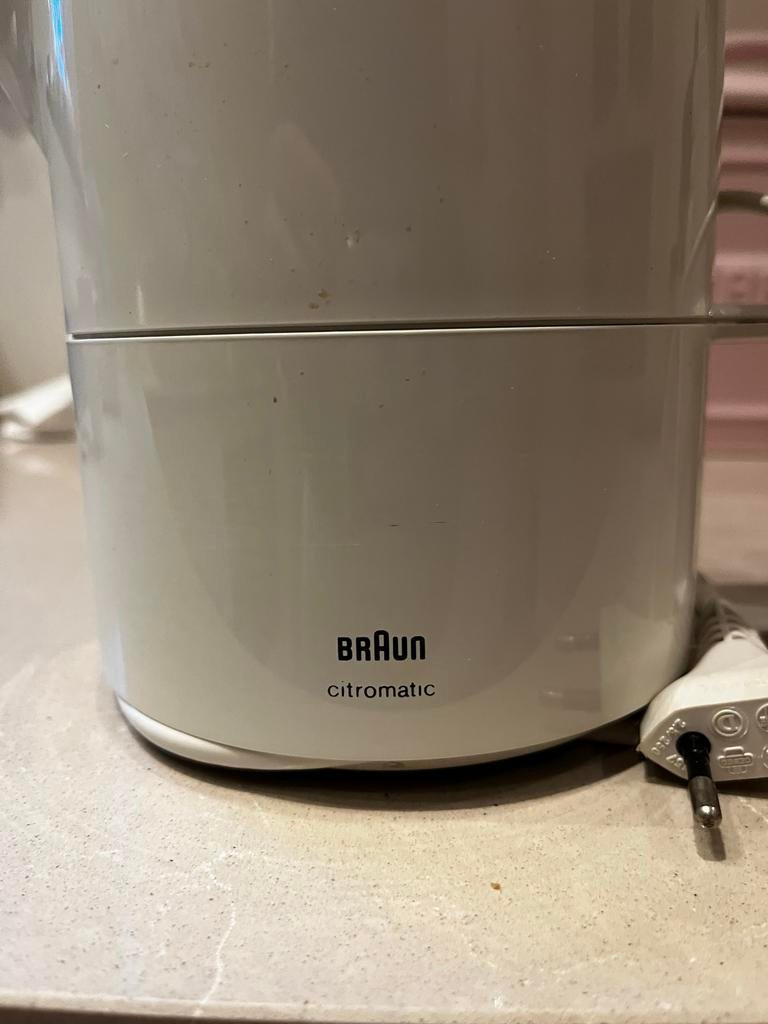 Braun Citromatic citruspers - Zo goed als nieuw, Huis en Inrichting, Ophalen, Overige typen, Kunststof, Zo goed als nieuw