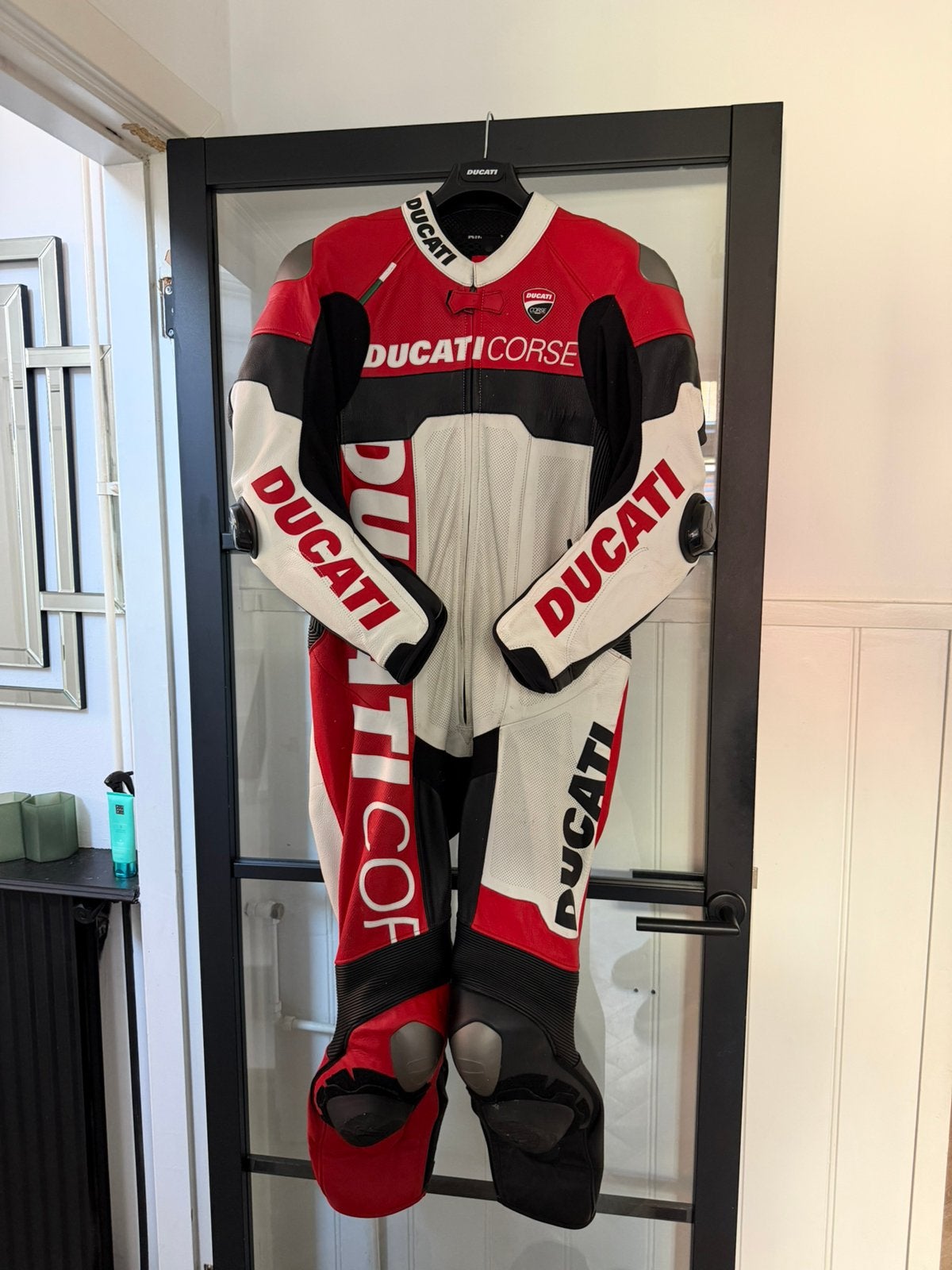 Ducati Corse overal pak maat 54, Motoren, Kleding | Motorkleding, Ophalen of Verzenden, Tweedehands, Overall