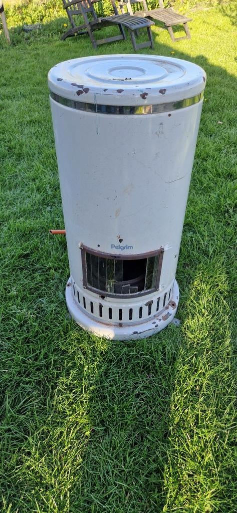 Pelgrim Gaskachel Butagas - ongeveer 70cm hoog, Ophalen, Gebruikt, Gas, Vrijstaand