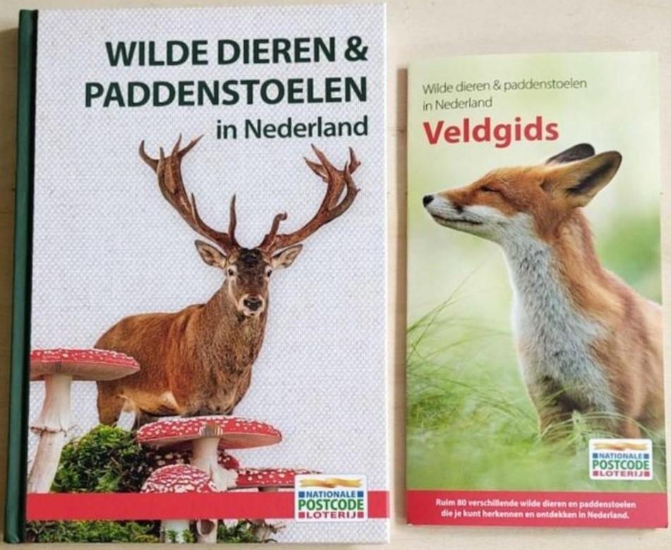 Wilde Dieren & Paddenstoelen In Nederland + Veldgids. NIEUW., Boeken, Ophalen of Verzenden, Nieuw, Overige diersoorten