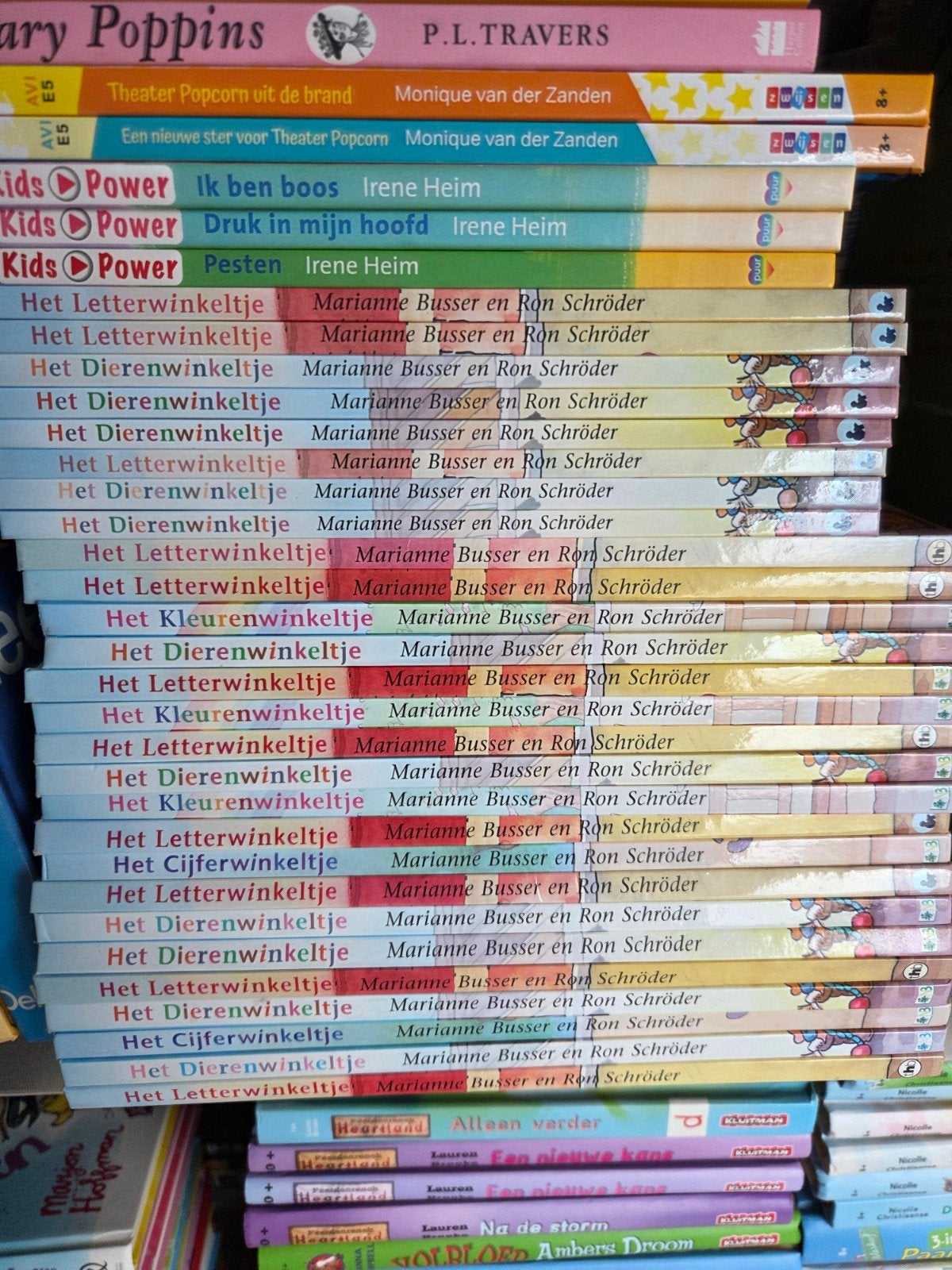 Winkeltje - Verzameling boeken - Marianne Busser, Boeken, Ophalen of Verzenden, Zo goed als nieuw, Fictie algemeen
