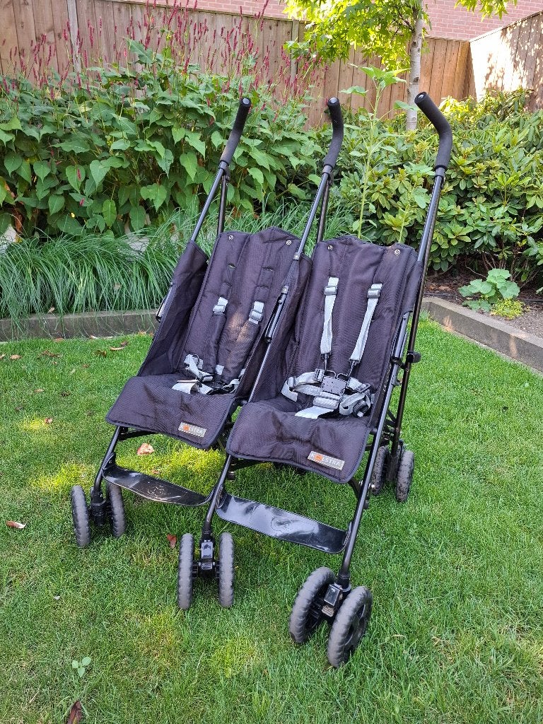 Koelstra buggy Tweeling, Kinderen en Baby's, Buggy's, Ophalen, Gebruikt, Koelstra, Verstelbare rugleuning