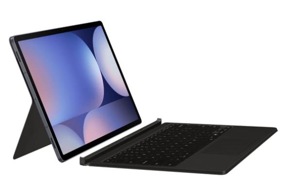 samsung galaxy tab S9+ bookcover met toetsenbord, Ophalen, Samsung galaxy tab S9+, Gebruikt, Samsung