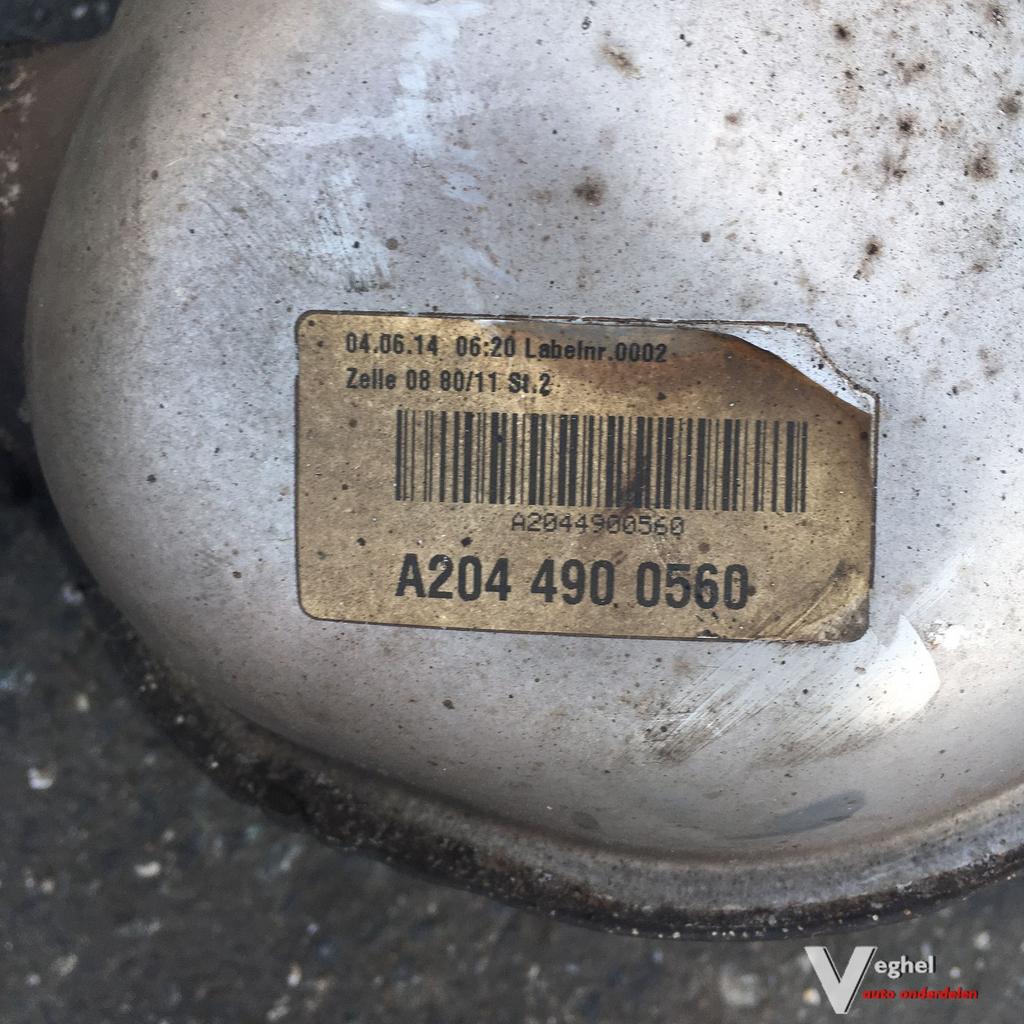 Mercedes C klasse coupe 1.8 2014  Middendemper A 204 490 056, Gebruikt, -, -, Ophalen of Verzenden