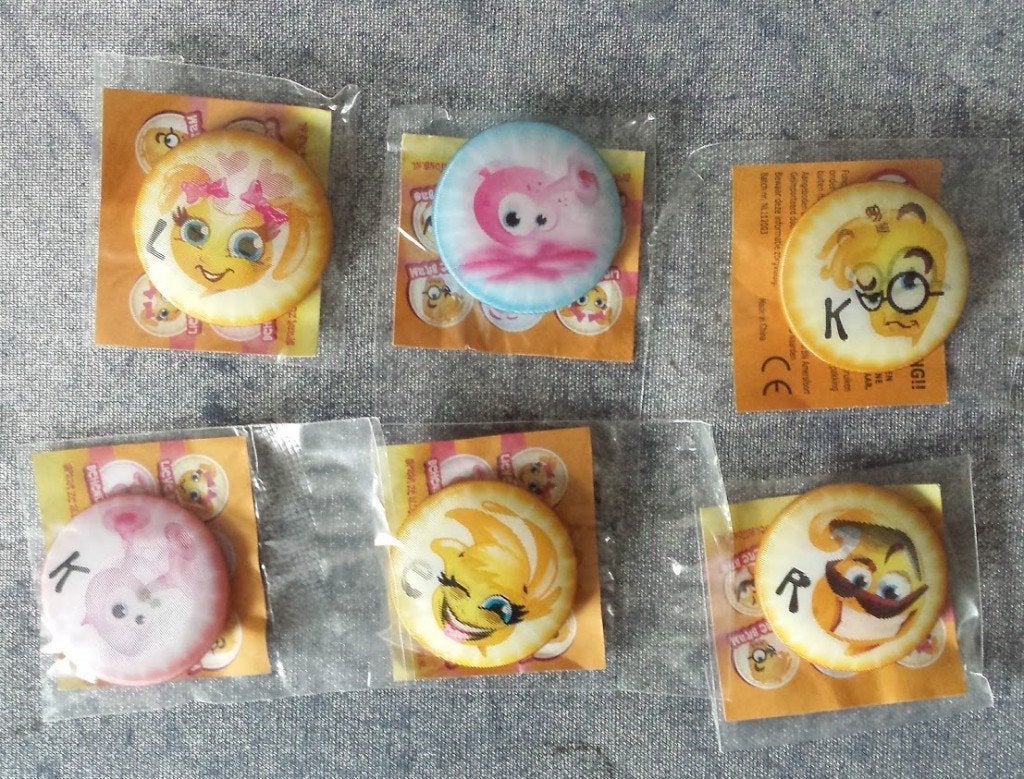 Bubbelbutton complete serie [3700]  [VeOvMe], Verzamelen, Ophalen of Verzenden, Nieuw, Overige typen