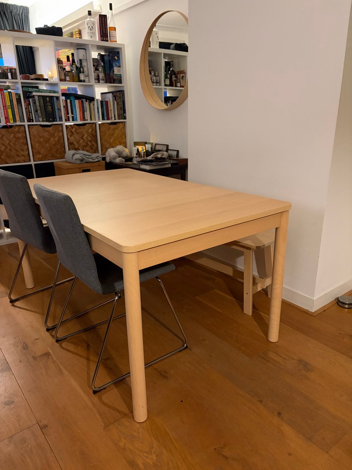 IKEA Tonstad eettafel, uitschuifbaar (4-6 personen), Ophalen, Gebruikt, 100 tot 150 cm, 50 tot 100 cm