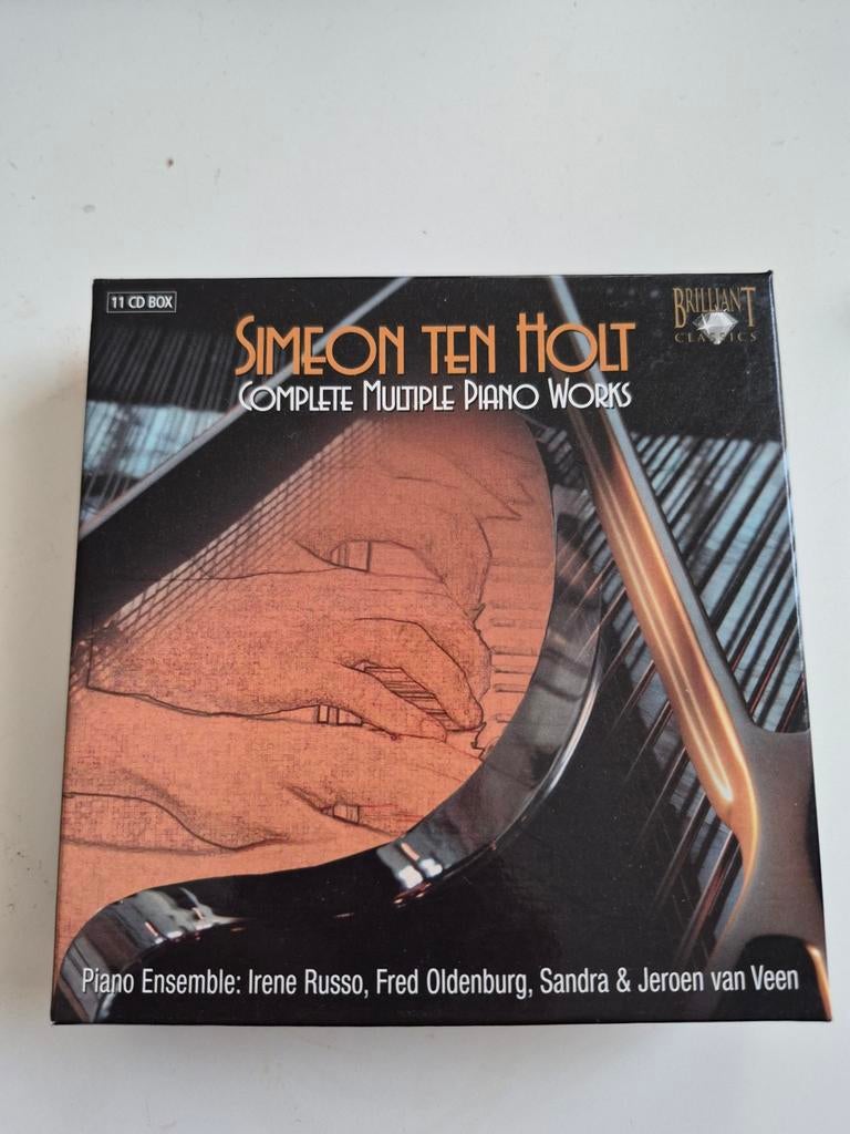 Simeon Ten Holt - Complete Piano Works - 11 CD Boxset, Cd's en Dvd's, Cd's | Klassiek, Kamermuziek, Boxset, Modernisme tot heden