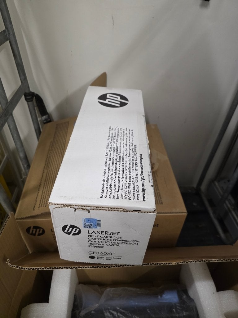 Originele HP 508X CF360XC zwarte toner – ongebruikt, Computers en Software, Printerbenodigdheden, Ophalen, Nieuw, Toner