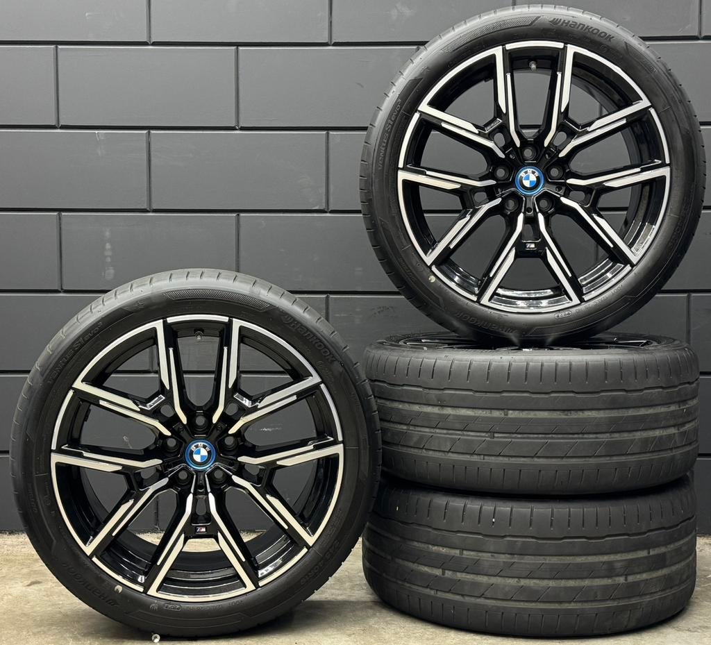 Originele 19 inch BMW I4 G26 859M 5x112 Breedset Hankook, Auto-onderdelen, Banden en Velgen, 245 mm, ., Banden en Velgen, .