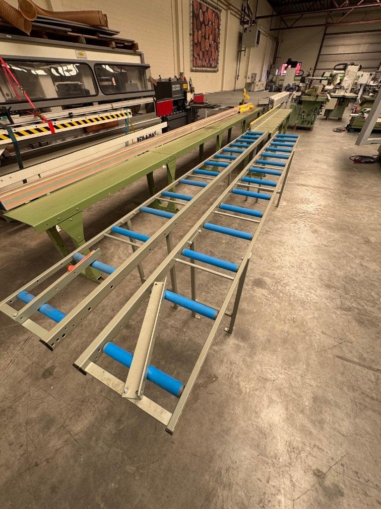 Rollenbanen, Ophalen, Gebruikt