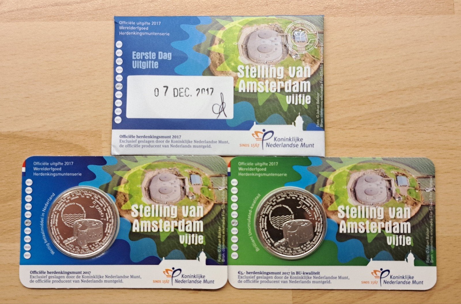 Stelling van Amsterdam vijfje 2027, Ophalen of Verzenden