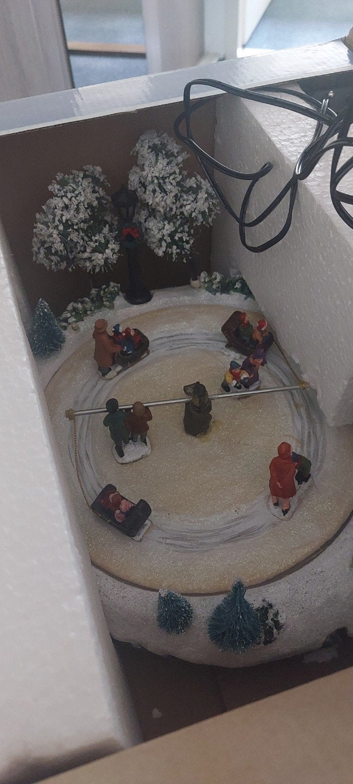 kerstdorp IJsbaan Peha Elfstedenseries, Ophalen, Gebruikt