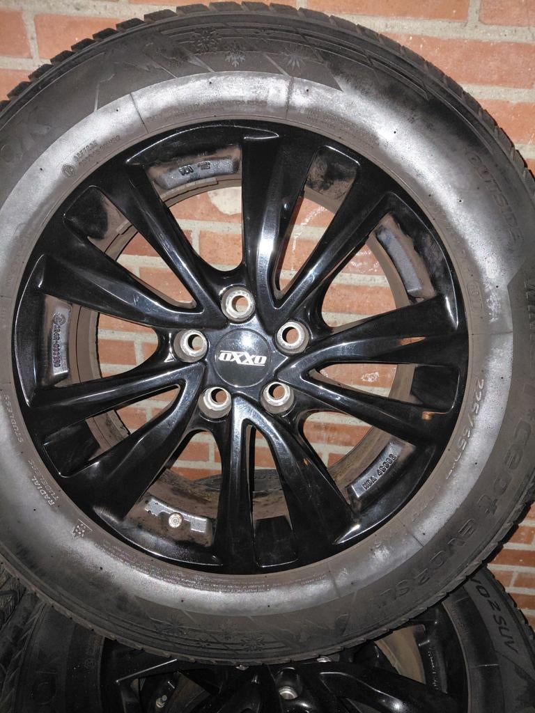 Toyota Rav 4, winterbanden op velgen 17 inch, Ophalen, Gebruikt, Banden en Velgen, 17 inch