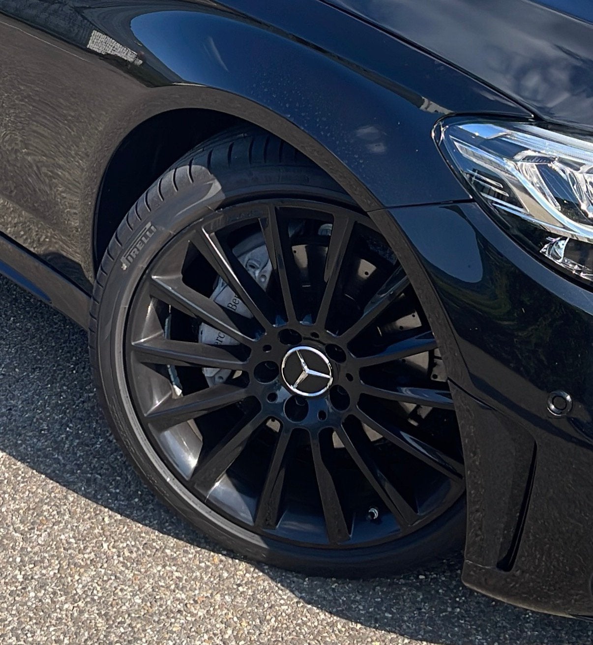 Originele mercedes AMG velgen 19 inch, Auto-onderdelen, Banden en Velgen, Velg(en), 235 mm, Zomerbanden, Ophalen