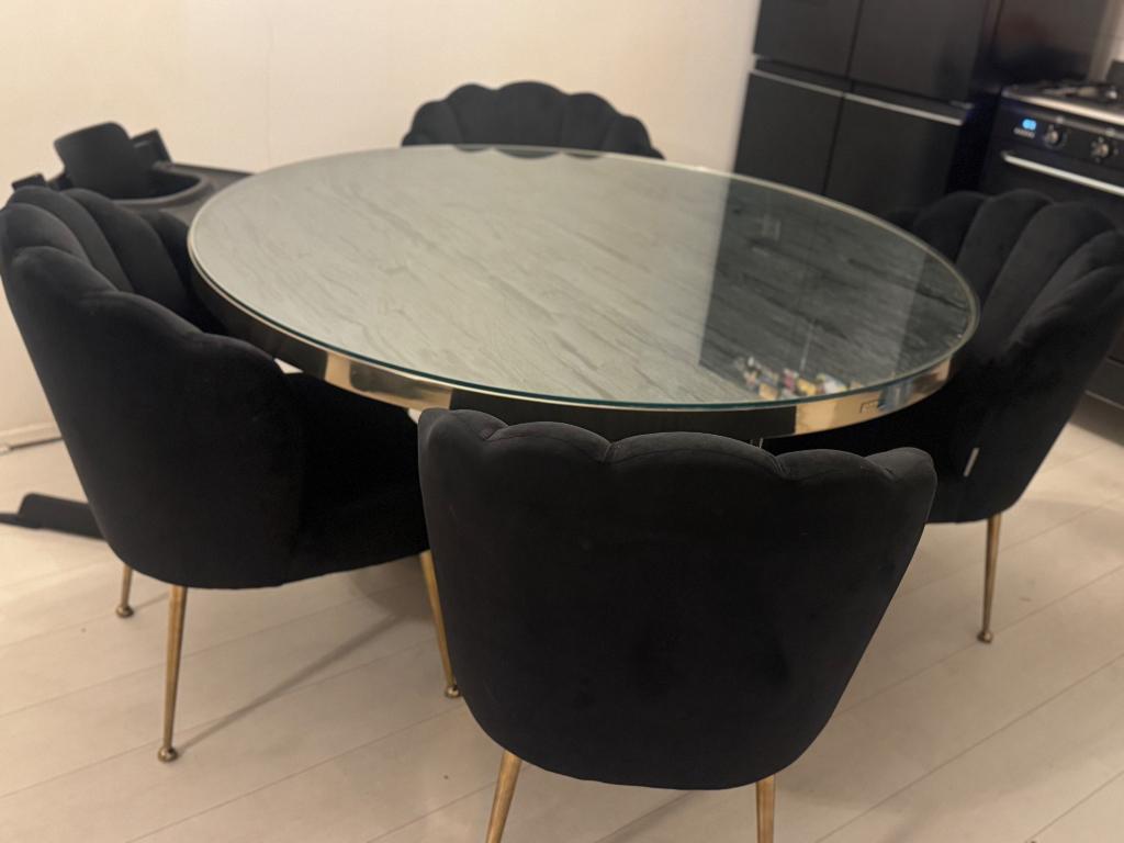 Luxe Richmond Interiors eetkamerset, Ophalen