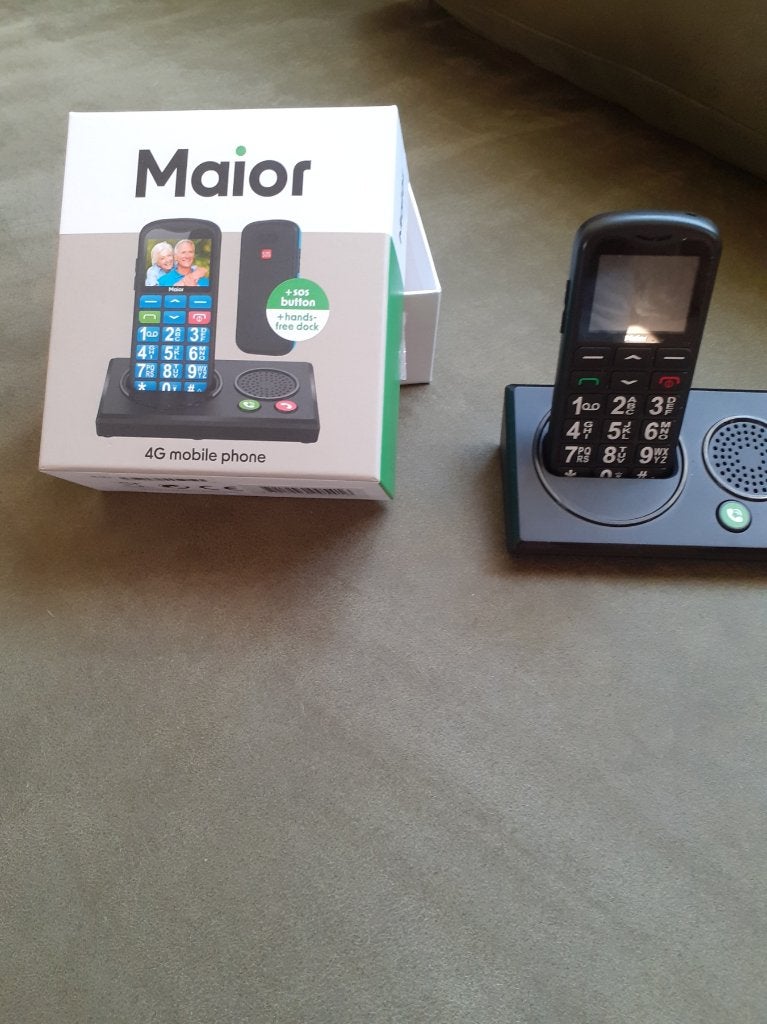senioren telefoon, Telecommunicatie, Ophalen of Verzenden, Zo goed als nieuw, 1 handset