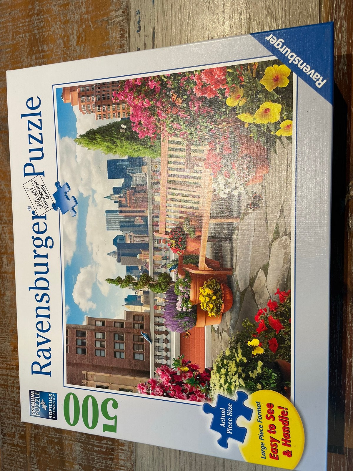 Legpuzzel 500 stukjes - grote stukjes, Hobby en Vrije tijd, Ophalen of Verzenden, Gebruikt, Legpuzzel