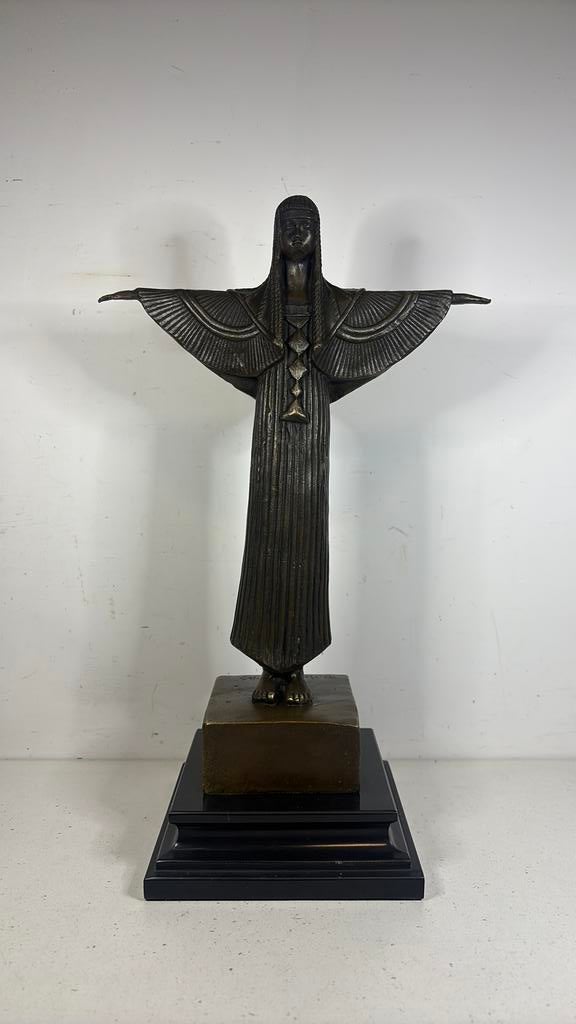 Chiparus beeld brons, Antiek en Kunst, Antiek | Koper en Brons, Ophalen of Verzenden