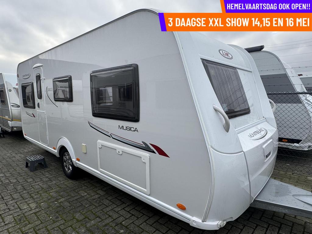 LMC MUNSTERLAND MUSICA 520 D, FRANSBED, MOVER, VOORTENT, Caravans en Kamperen, Mover, Rondzit, 7 tot 8 meter, Bedrijf