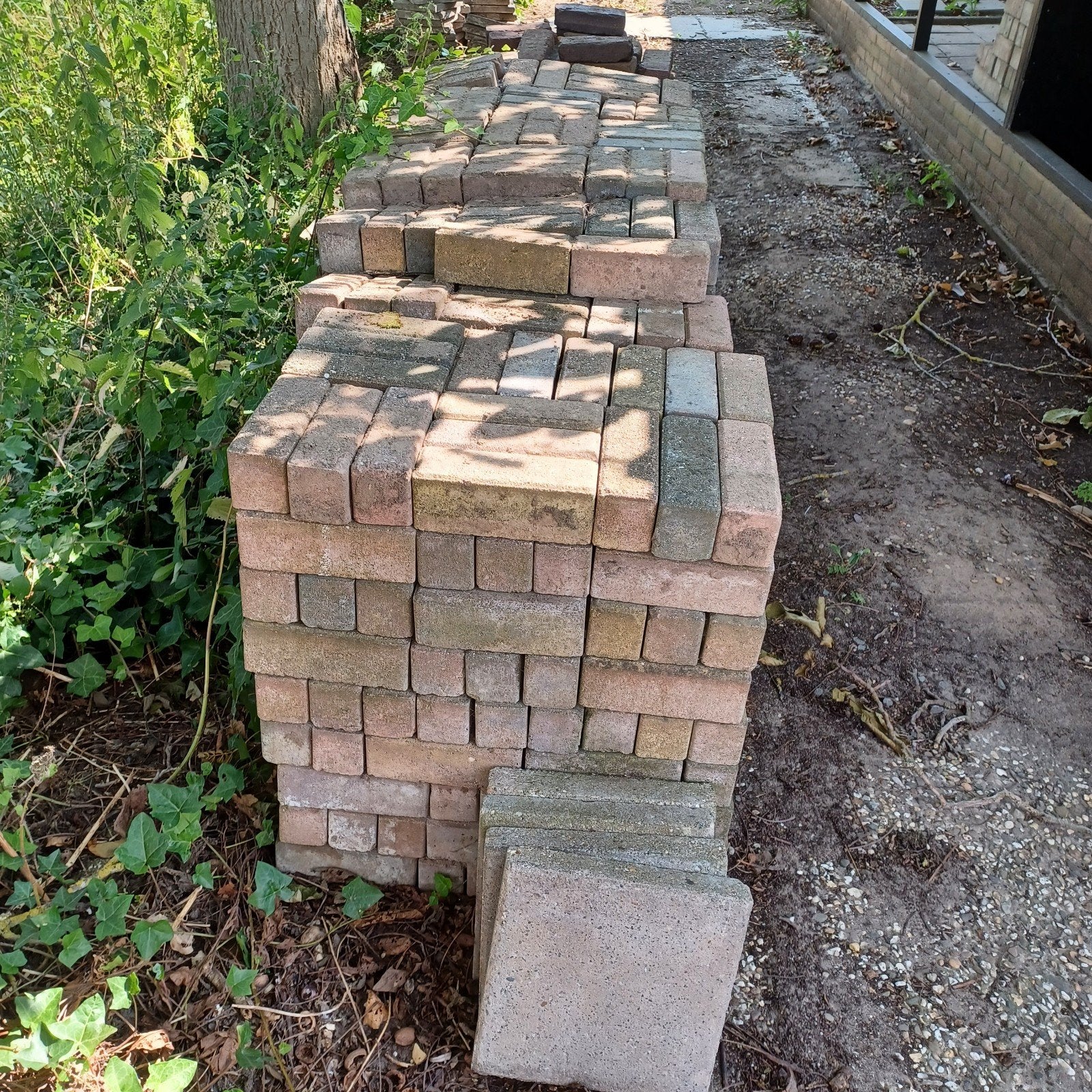 betonklinkers, Doe-het-zelf en Verbouw, Metselstenen, Ophalen, Gebruikt, Bakstenen