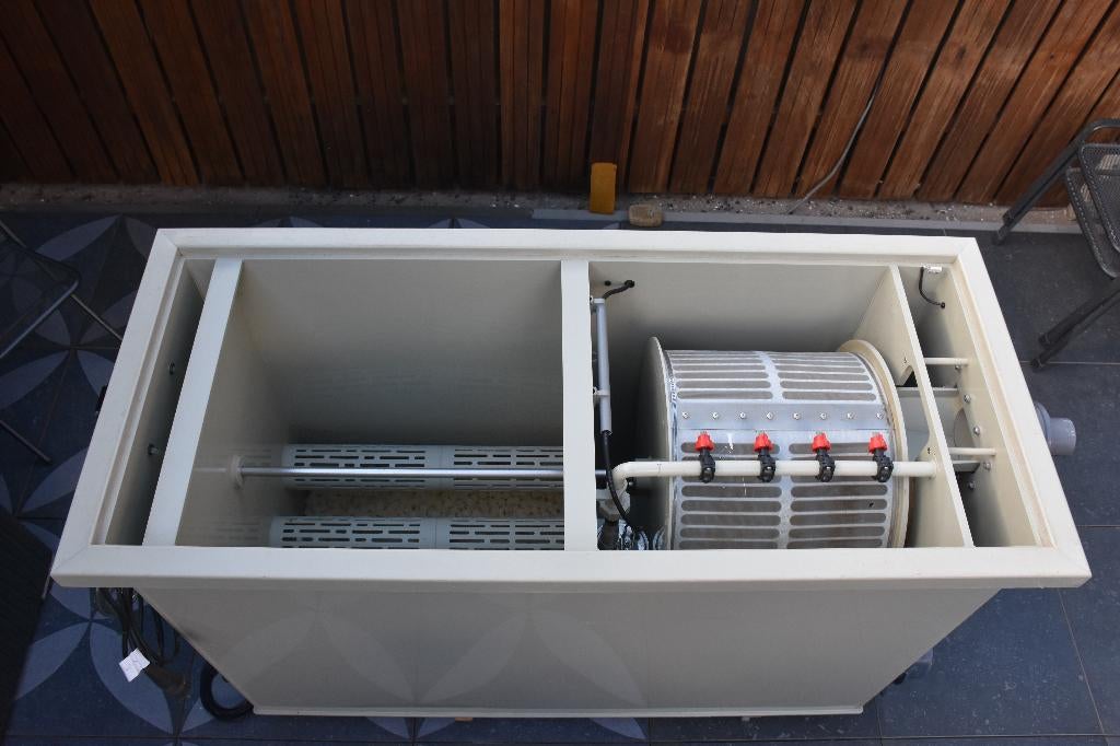 Aquaking Red Label combifilter met drijvend bed + extra's, Ophalen, Gebruikt, Vijverfilter