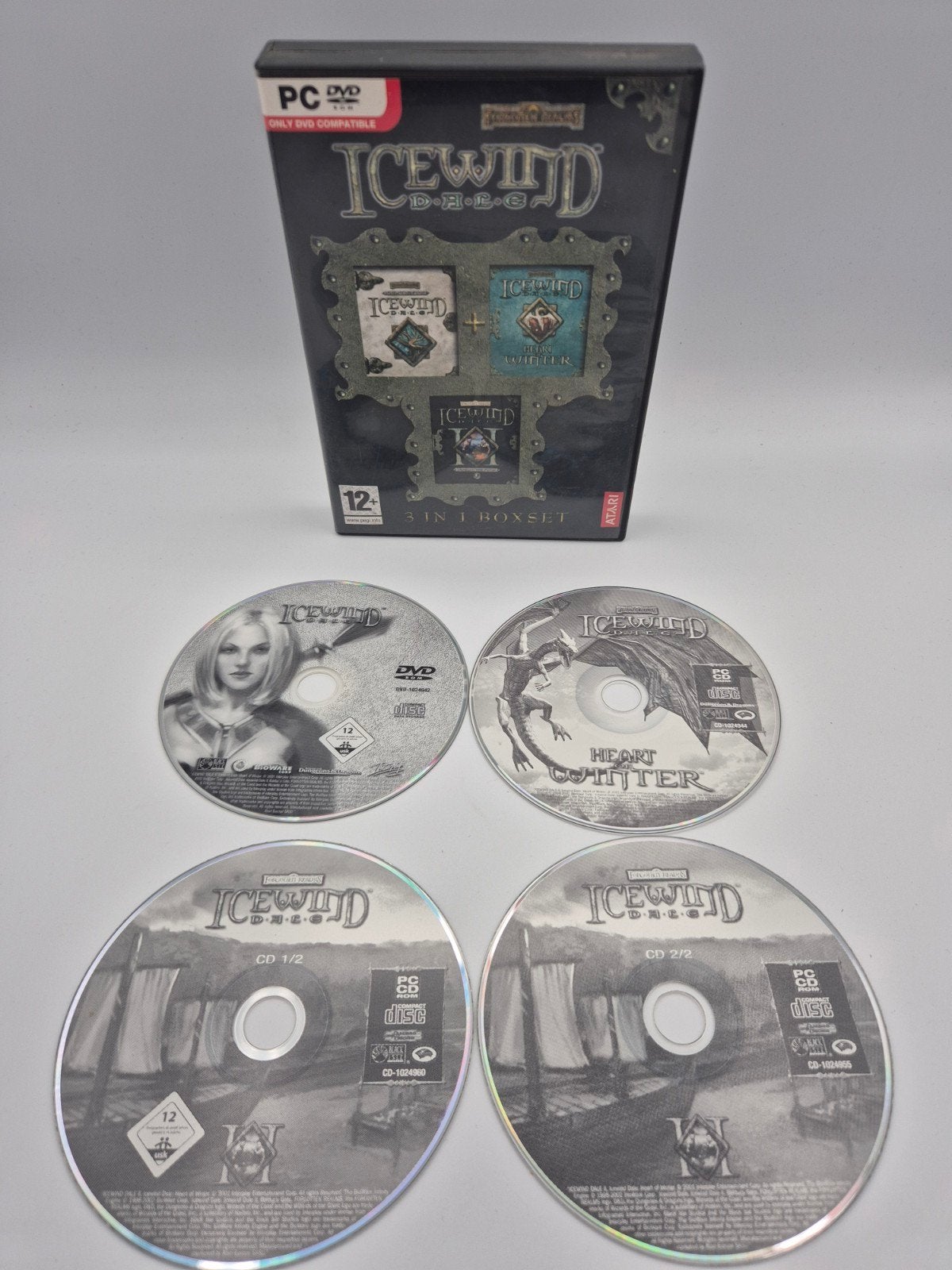 Icewind Dale 3-in-1 Boxset PC DVD-ROM - RPG Avontuur, Ophalen of Verzenden, O, O, O