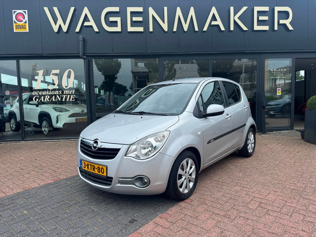 Opel Agila 1.2 Edition AUTOMAAT|Airco|Cruise|VOL Onderhouden, Auto's, Opel, Bedrijf, Te koop, Agila, ABS, Airbags, Airconditioning