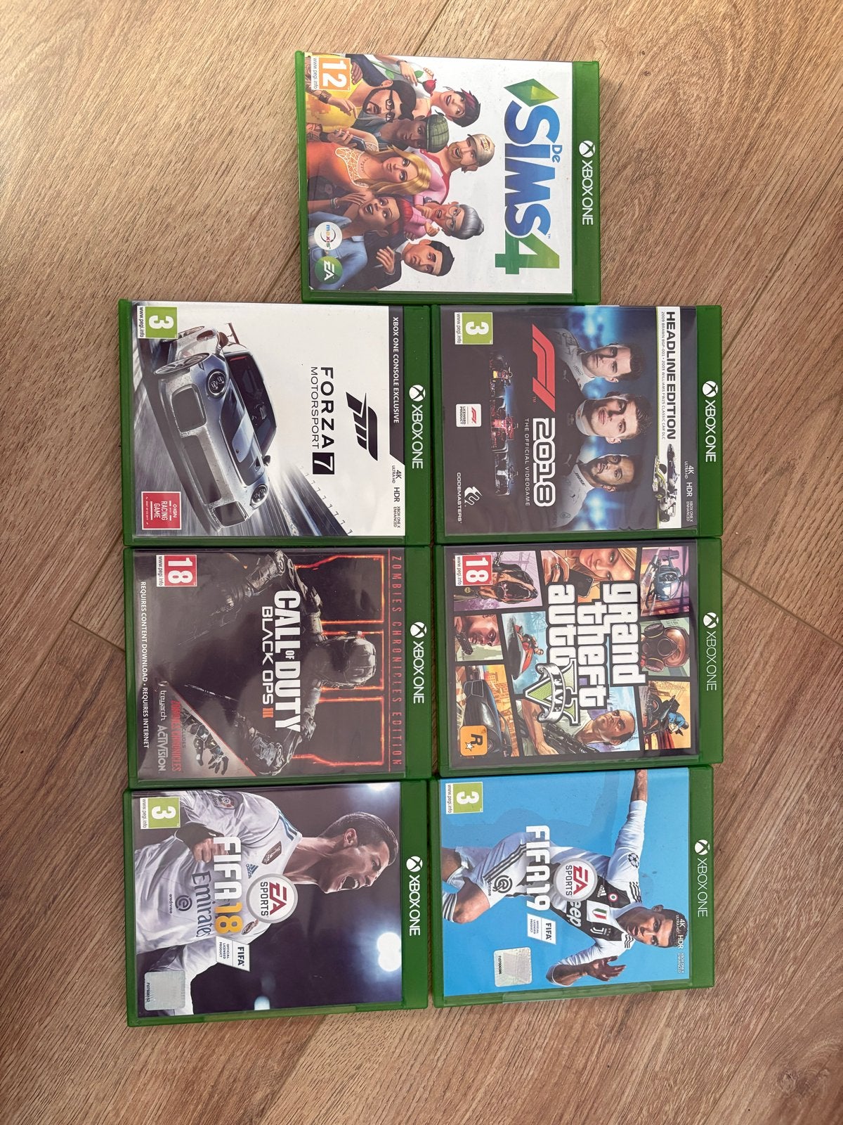 Xbox One Games: The Sims 4, Forza 7, F1 2018, Call of Duty,, Spelcomputers en Games, Games | Pc, Gebruikt, Vanaf 18 jaar, Overige genres