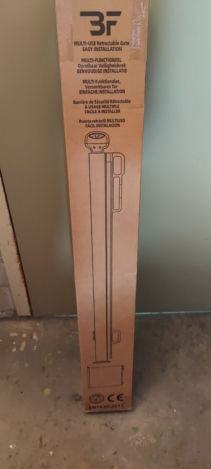 Bebies First Oprolbaar Veiligheidsrek - Nieuw in doos, Overige materialen, Nieuw, Ophalen of Verzenden, 100 tot 115 cm