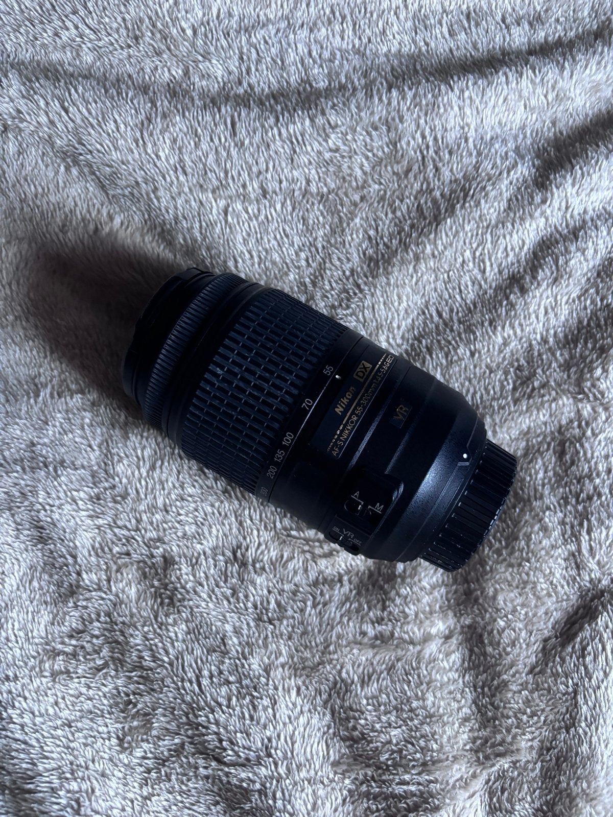 Nikon DX AF-S Nikkor 55-300mm VR Telelens, Audio, Tv en Foto, Fotografie | Lenzen en Objectieven, Gebruikt, Autofocus, Nikon, Nikon F-mount