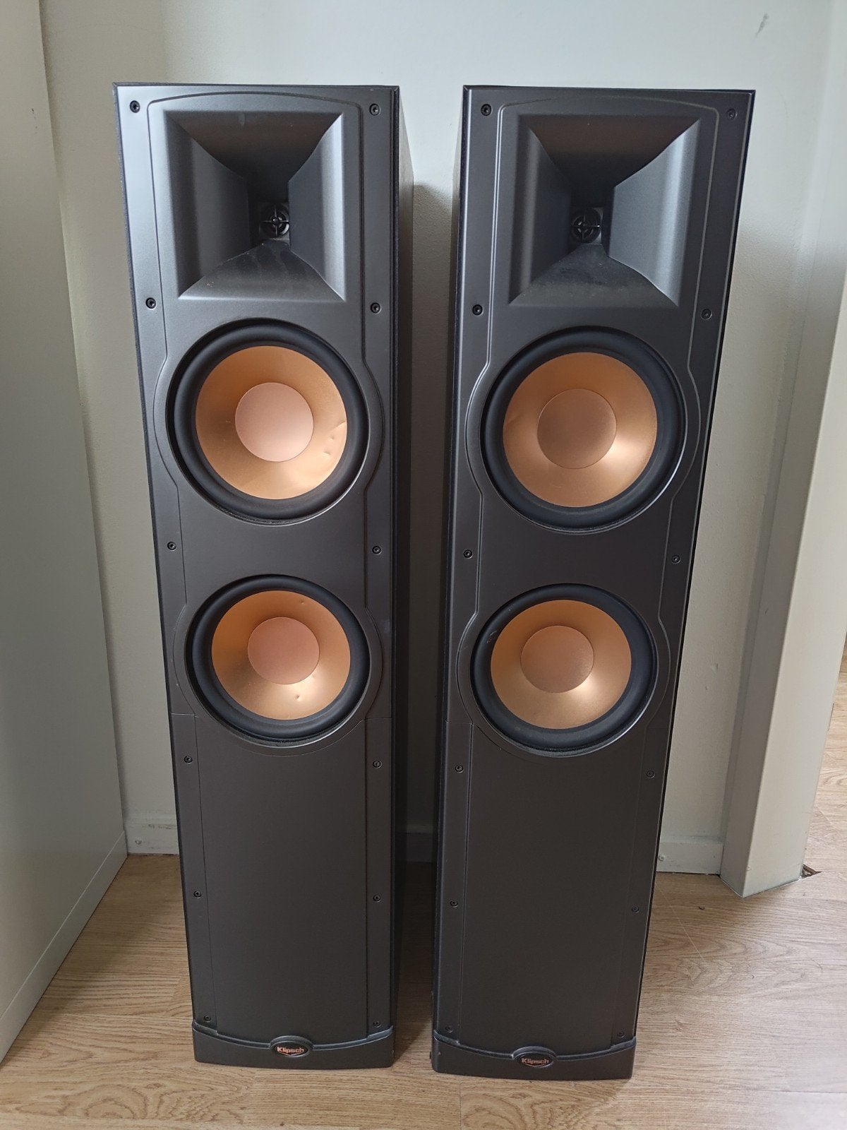 Klipsch RF 35 speaker set zwart - Venray, Audio, Tv en Foto, Vloerstaande luidspreker, Gebruikt, 120 tot 150 watt, Ophalen