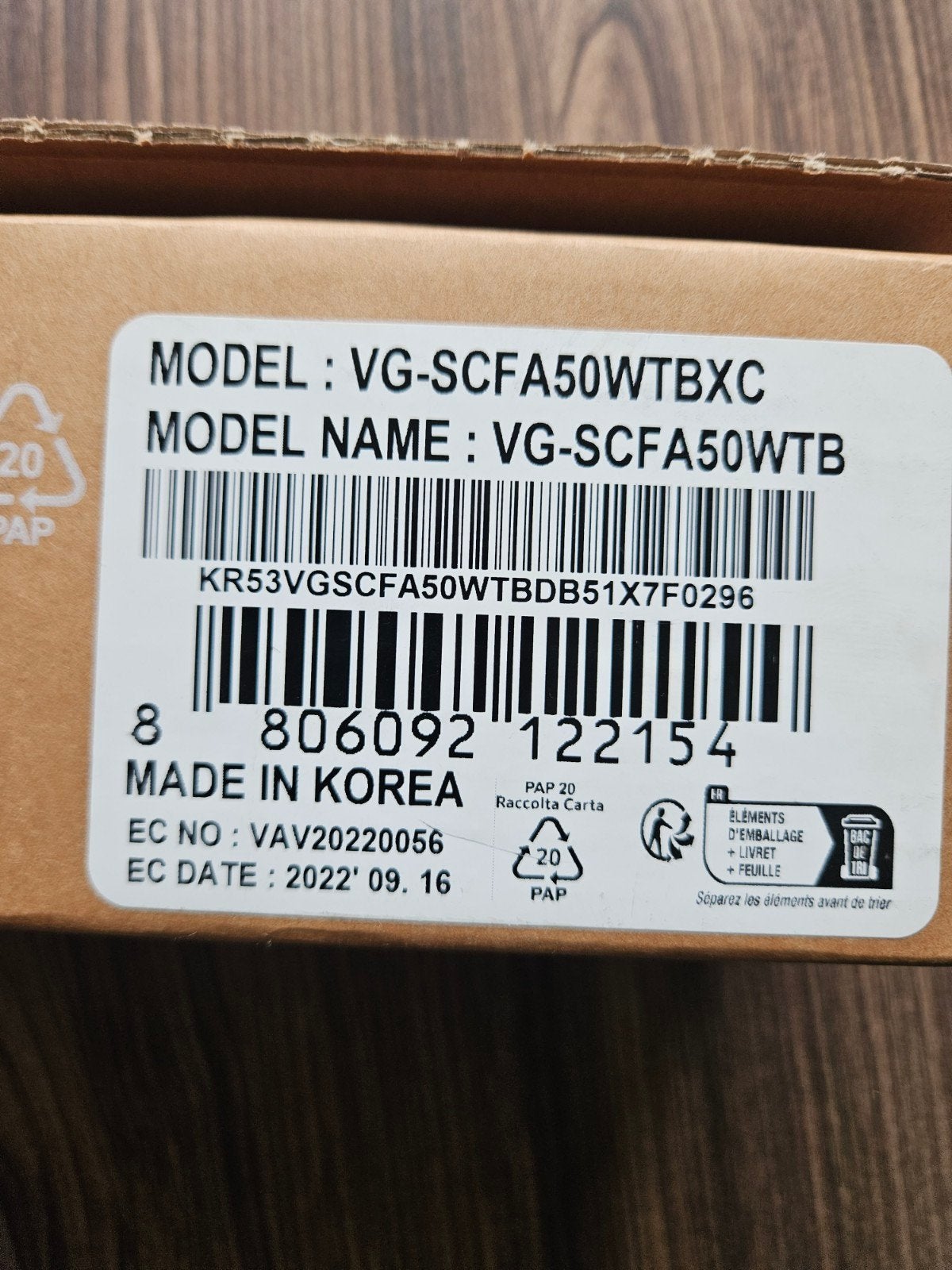 Samsung TV Lijst wit 50" - Nieuw in doos, Ophalen of Verzenden, Nieuw